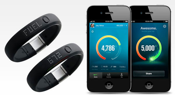 Браслет Nike+ FuelBand для iPhone 5 - обзор - мобильные аксессуары для фитнеса