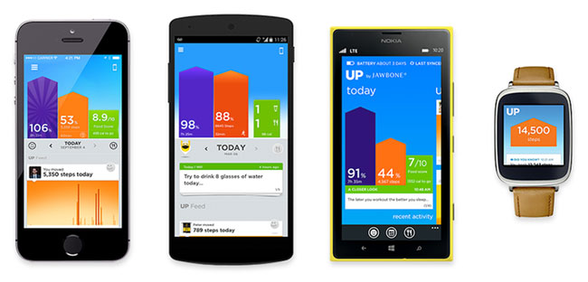 Где скачать приложение Jawbone UP для Windows Phone - Nokia - прошивка UP24