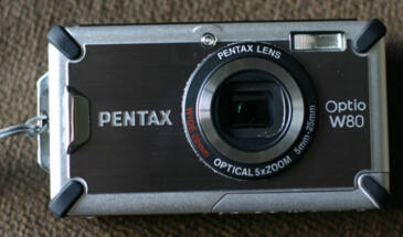 PENTAX Optio W80 — особенности модели