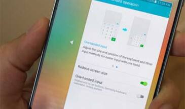 режим одной руки у Galaxy Note 5: какой лучше?