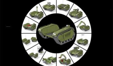 Представлен первый эстонско-сингапурский гибридный боевой робот [видео]
