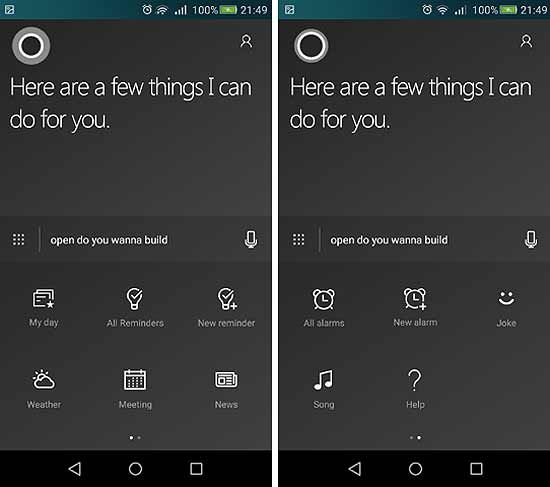 Как выглядит Cortana на Android и как ею пользоваться - #cortana