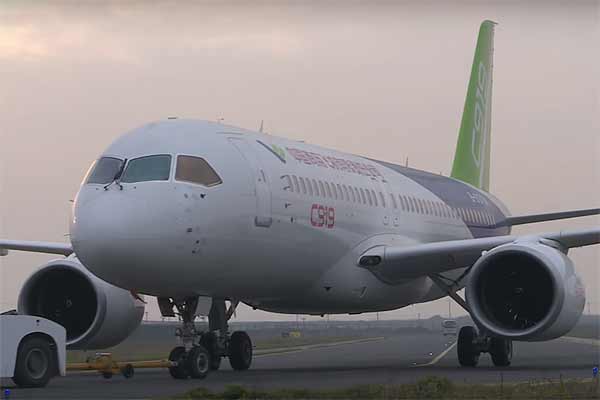 COMAC получила 570 заказов на новый C919 еще до его первого полёта [видео]