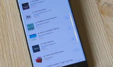 Как менять системные шрифты Galaxy S8 и где брать новые
