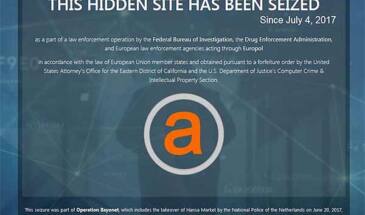 Спецслужбы США закрыли AlphaBay — крупнейший торговый сервис даркнета