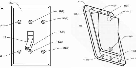Amazon патентует переключатель с микрофонами и Alexa