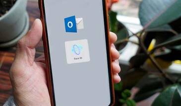 Outlook на iPhone: как запаролить почту Face ID или Touch ID