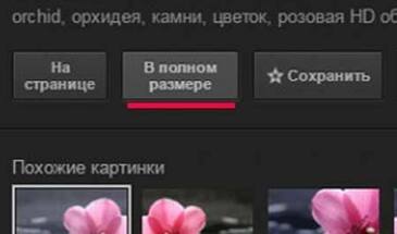 Куда делась кнопка «В полном размере» из Google-Картинок?