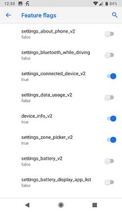 Feature Flags в новом Android P: где найти, и что они означают - #Android