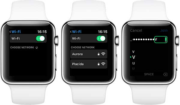 Как вручную подключить к WiFi-сети Apple Watch с watchOS 5