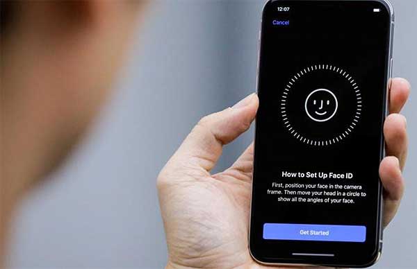 Face ID в iPhone XS Max