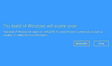 Срок действия сборки Windows скоро истекает: что за баг, и как его устранить?