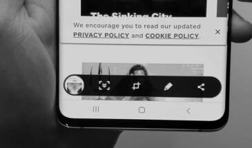Автообрезка скриншота на Galaxy с One UI 2: как это работает