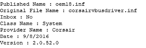 Когда из-за CorsairVBusDriver.sys вылетает Windows 10