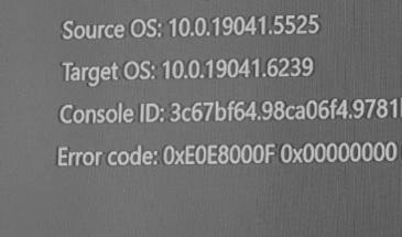 Ошибка 0xe0e8000f и не устанавливается обновление Xbox: что делать