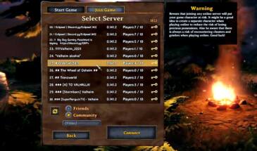 Если в Valheim не отображается выделенный сервер