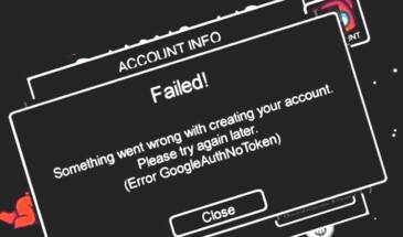 Если ошибка GoogleAuthNoToken не дает поиграть в Among Us