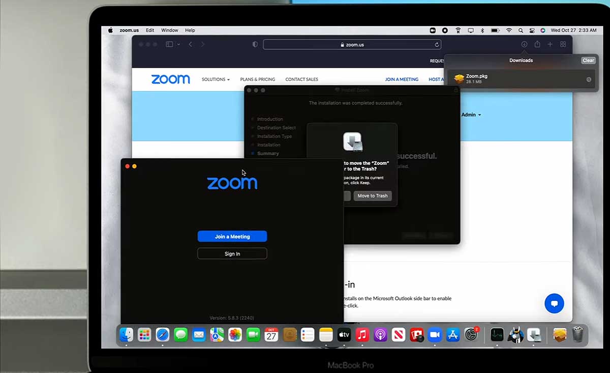 Как поднять качество картинки в Zoom на старом MacBook Air или MacBook Pro