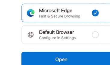 Почему Teams и Outlook ссылки открывают только в Edge?