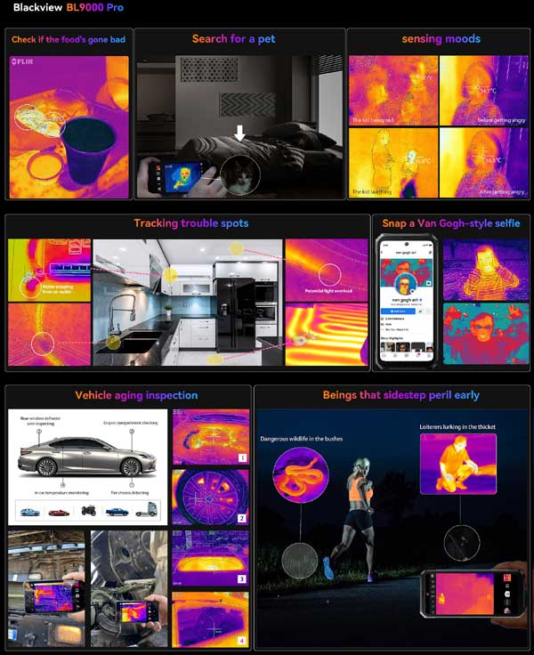 Blackview BL9000 Pro - защищенный 5G-смартфон с тепловизионной камерой FLIR и Android 14 - обзор