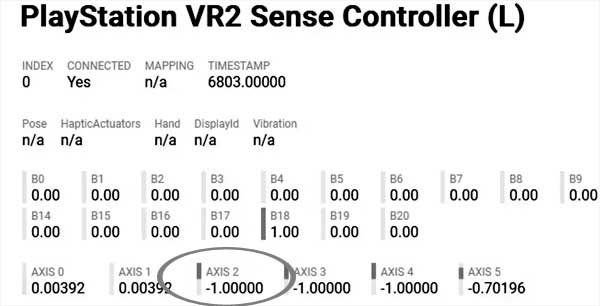 Если у контроллера PS VR2 триггер лагает или не работает